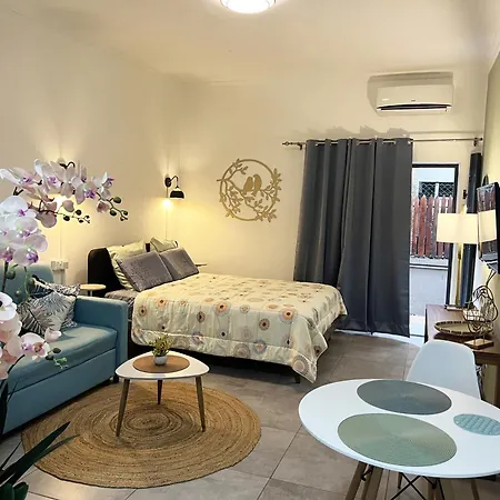 Newly Renovated Studio Apartment With Rooftop Pool, Few Steps To The Beach